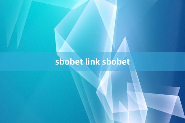 sbobet link sbobet