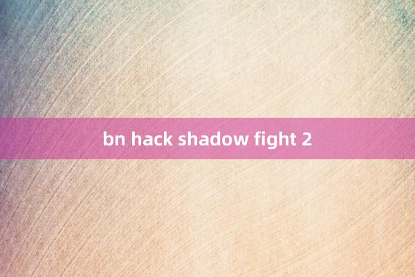 bn hack shadow fight 2