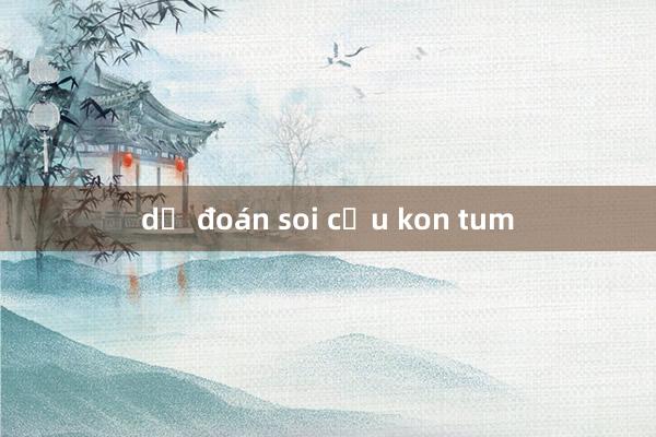 dự đoán soi cầu kon tum